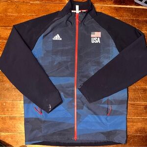 Men’s Medium Adidas Team USA Volleyball Jacket